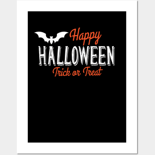 Happy Halloween : Trick or treat Posters and Art